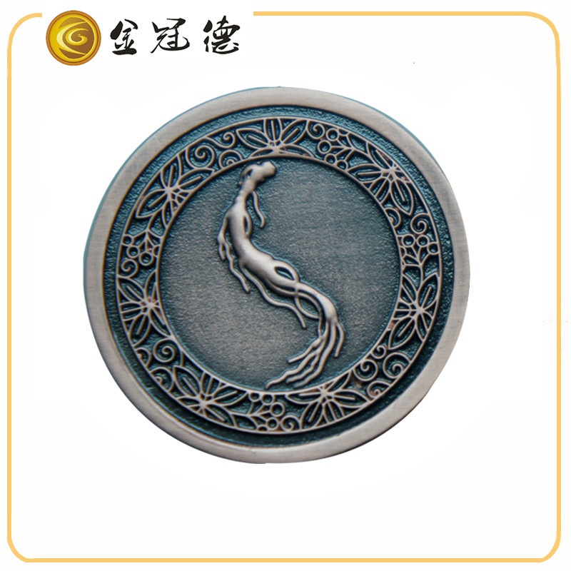 人参金属牌